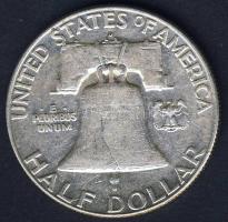 USA 1963D 1/2$ Ag "Franklin" T:3 ph