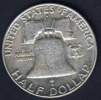 USA 1963D 1/2$ Ag "Franklin" T:3 kis ph