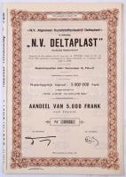 1944. 3db klf külföldi részvény "N.V. Deltaplast", "SADECO", "DAPHICA"...