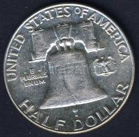 USA 1963. 1/2$ Ag "Franklin" T:3