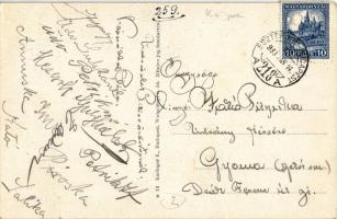 Pilisvörösvár, Községháza + 1933 Esztergom-Budapest 218. vasúti pecsét