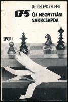 Dr. Gelenczei Emil: 175 új megnyitási sakkcsapda. Bp., 1972, Sport. Kiadói papírkötés, kissé foltos borítóval.
