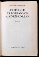 Kulcsár Zsuzsanna: Rejtélyek és botrányok a középkorban. Bp., 1948, Gondolat. Kiadói egészvászon köt...