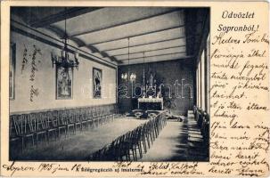 1905 Sopron, a Kongregáció új imaterme