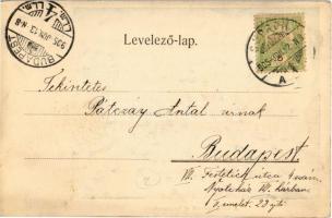 1905 Sopron, a Kongregáció új imaterme