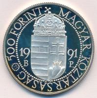 1991. 500Ft Ag "II. János Pál pápa látogatása" tokban T:PP fo.
Adamo EM120