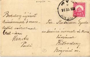 1926 Terény, Evangélikus templom és lelkészlak. photo