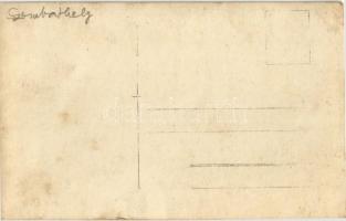 1914 Szombathely, Frontra induló katonák búcsúztatása a Fő téren, Vogl Ernő, Bauer L. Lajos, Deutsch...