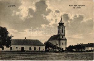 1933 Zaránk, Római katolikus templom és iskola. Kiadja a Hangya Fogyasztási Szövetkezet