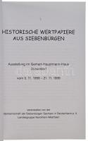Hellmar Christian Wester: Historische Wertpapiere Aus Siebenbürgen - Ausstellung im Gerhart-Hauptman...