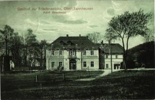 1922 Jedlinka, Ober-Tannhausen (Gluszyca, Wüstegiersdorf); Gasthof zur Friedenseiche Adolf Mescheder / hotel and restaurant