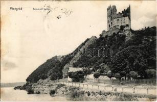 1909 Visegrád, Salamon torony, vár. Kiadja M. H. jr. No. 40. (fl)