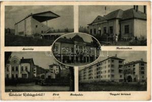 53 db RÉGI magyar és történelmi magyar városképes lap; vegyes minőség / 53 pre-1945 Hungarian and Hi...