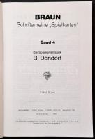 Braun, Franz: Schriftenreihe "Spielkarten". Band 2+ Band 4. Egyik eredeti kiadás + másik f...