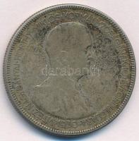 1930. 5P Ag Horthy jobbra T:2-,3 patina Adamo P8