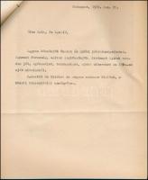 1969 Passuth László (1900-1979) író saját kézzel írt levele Vas Zoltán (1903-1983) író, 56-os államm...