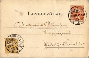 1902 Kolozsvár, Cluj; New York szálloda, Schuster Emil, Csiky Mihály üzlete. Kiadják a Dunky Fivérek...