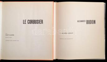 Architektúra sorozat 2 kötete: 

Nagy Elemér: Le Corbusier. Bp., 1984, Akadémiai. Kiadói kartonált...