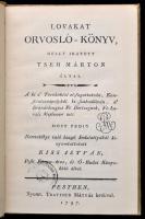 Tseh Márton: Lovakat orvosló-könyv. Bp.,1979, Mezőgazdasági. Kiadói kartonált papírkötés. Facsimile ...