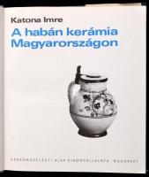 Katona Imre 2 műve: 

A habán kerámia Magyarországon. Bp., 1974, Képzőművészeti Alap. Kiadói egész...