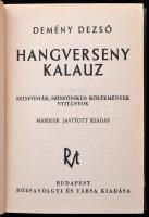 Demény Dezső: Hangverseny kalauz. Második, javított kiadás. + Dr. Meszlényi Róbert: Hangverseny kala...