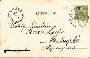 1904 Fehérvárcsurgó, Gróf Károlyi kastély. Kiadja a Keresztény Fogyasztási Szövetkezet (fl)