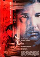 1997 Vörös sarok, film plakát, kis szakadással az egyik szélén,98x68 cm