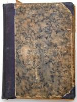 1927 A Magyarság c. lap fél évfolyami számai. Kisse laza egészvászon kötésben