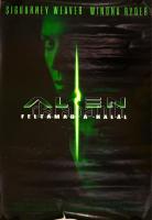 1997 Alien 4 - Feltámad a halál, filmplakát, szakadt, 96x66 cm.