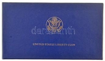 Amerikai Egyesült Államok 1984S 1$ Ag "XXIII. nyári olimpiai játékok Los Angeles" + 1986S ...