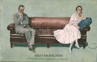 Peace talks artist signed