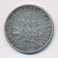 Franciaország 1915. 1Fr Ag T:2
France 1915. 1 Franc Ag C:XF
Krause KM#844.1
