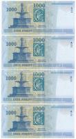 2005. 1000Ft "DB" (4x) sorszámkövetők T:I,I-