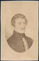 cca 1865 Fáy András (1786-1864) író, politikus, keményhátú fotó, 10×6 cm