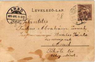 1901 Miskolc, Rudolf laktanya, villamos. Kiadja Lövy József fia (EK)