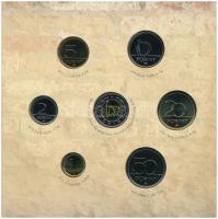 2005. 1Ft-100Ft (7xklf) forgalmi sor szettben + 2005. 10Ft "József Attila" T:BU Adamo FO39