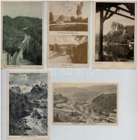 150 db RÉGI külföldi városképes lap: osztrák, svájci, német / 150 pre-1945 European town-view postcards: Austrian, Swiss, German