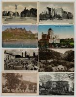 60 db magyar városképes lap az 50-es évekből / 60 Hungarian town-view postcards from 1950s