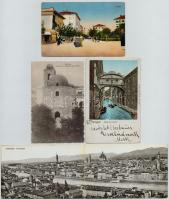 67 db RÉGI olasz városképes lap / 67 Italian town-view postcards