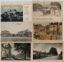 63 db RÉGI francia városképes lap / 63 French town-view postcards