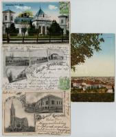 36 db RÉGI magyar városképes lap / 36 pre-1945 Hungarian town-view postcards