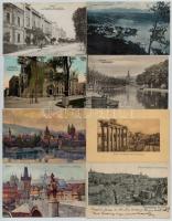 53 db RÉGI külföldi városképes lap / 53 pre-1945 European town-view postcards