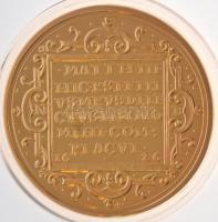 DN " Magyarok Kincstára - Bethlen Gábor 10 Dukát" aranyozott Cu emlékérem tanúsítvánnyal (...