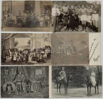 Kb. 150 db RÉGI motívumlap, jobb és érdekesebb darabokkal: színész, üdvözlő, állatok, művész, katona...