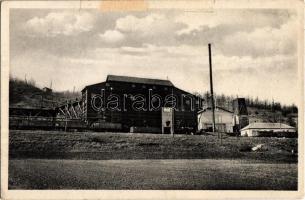 Ragyolc, Radzovce; szénbánya, iparvasút, vagonok, automobil. Kiadja Friedmann Adolf / coal mine, industrial railway, wagons, automobile (EK)