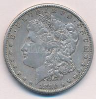 Amerikai Egyesült Államok 1880S 1$ Ag Morgan T:2,2- USA 1880S Morgan Dollar Ag C:XF,VF  Krause KM#110