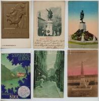 Kb. 100 db RÉGI magyar és történelmi magyar városképes lap / Cca. 100 Hungarian and historical Kingd...