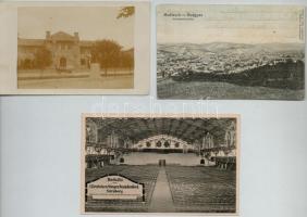 Kb. 100 db RÉGI külföldi  városképes lap / Cca. 100 European town-view postcards