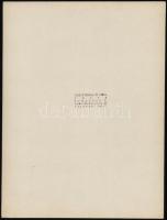 cca 1935 Budapest, városi látképek (Budai Vár, Halászbástya, Parlament), 3 db pecséttel jelzett fotó...