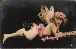 Cupidon / Little girl in fairy costume (EK)